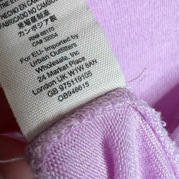 Free People Take The Plunge Tank Top XS Lilac Scoop Neck Minimalist Jersey Knit - Picture 8 of 11